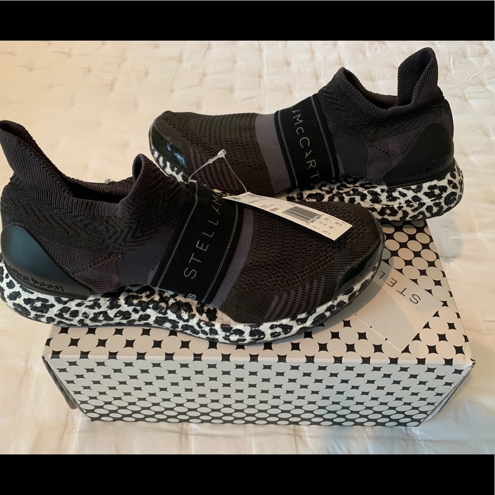 Adidas Stella McCartney NIB leopard 7.5